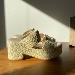 MATISSE Exclusive Natural Ocean Ave Sandals New With Stickers.